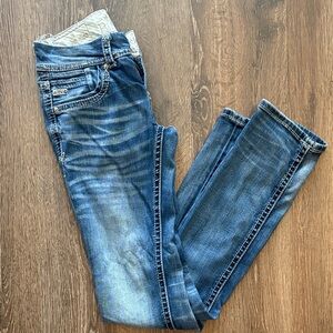 Buckle Women's Dark Blue Skinny Jeans